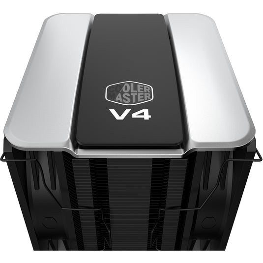 Cooler master v4 alpha 3dhp black cpu-koeler (zwart)