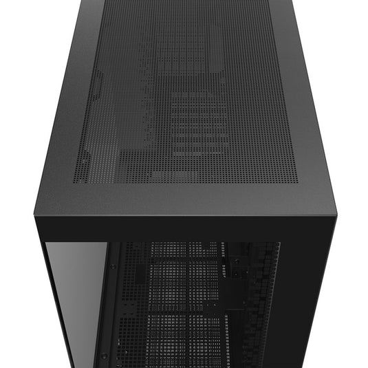 Deepcool ch690 digital midi tower behuizing (zwart | 2x usb-a | 1x usb-c | tempered glass)
