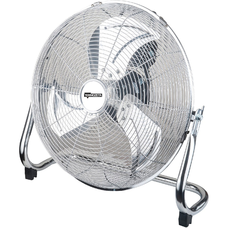 Afbeelding laden in galerijviewer, Termozeta bassotto vloerventilator (chroom)

