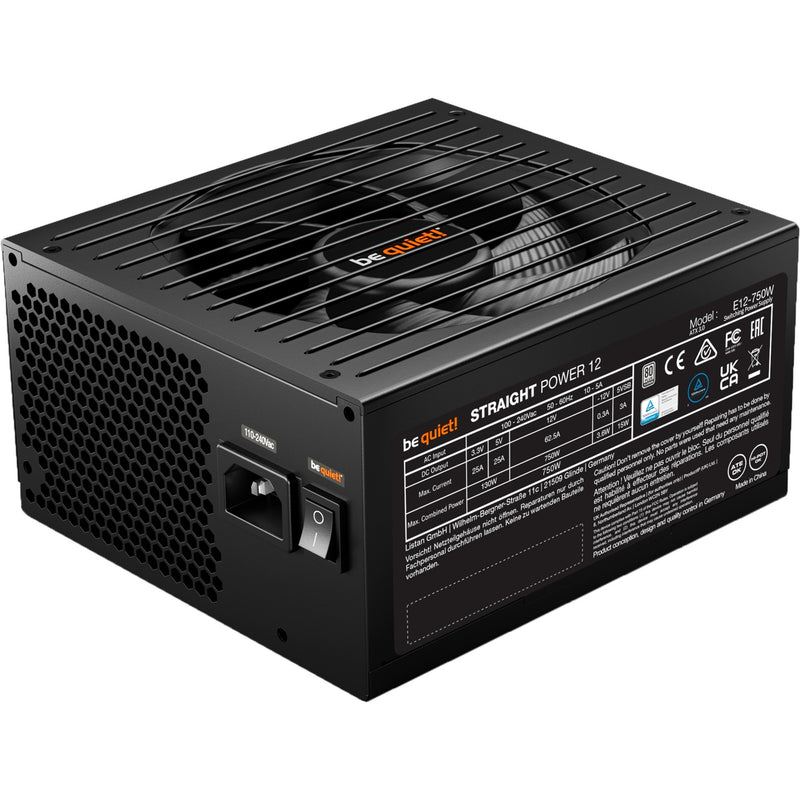 Afbeelding laden in galerijviewer, Be quiet! straight power 12 platinum modulaire 750 watt voeding (zwart, 1x 12v-2x6, 4x pcie)
