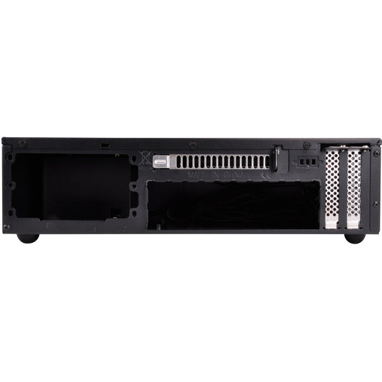 Silverstone sst-ml09b htpc behuizing (zwart | 2x usb-a)