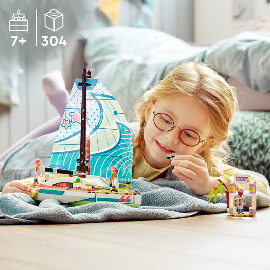 Lego friends - stephanies zeilavontuur constructiespeelgoed (41716)