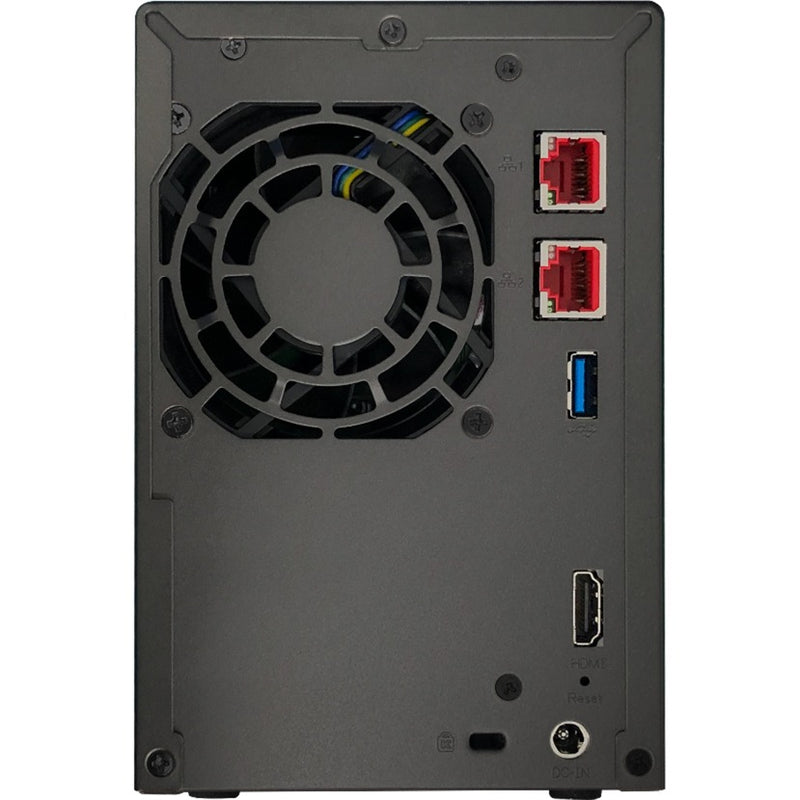 Afbeelding laden in galerijviewer, Asustor lockerstor 2 as6702t nas (zwart, 2x lan, hdmi, usb)

