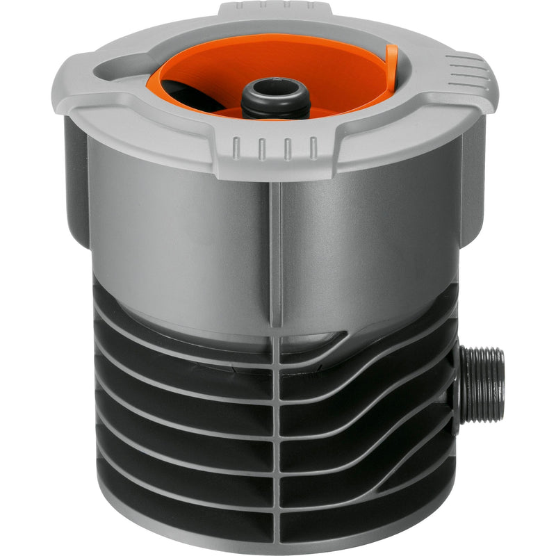 Afbeelding laden in galerijviewer, Gardena aansluitgarnituur verbinding (grijs oranje, 2722-20 | voor pipeline of sprinklersystem)
