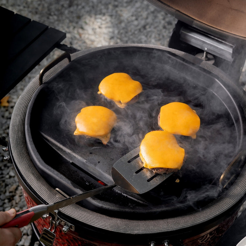 Afbeelding laden in galerijviewer, Kamado joe karbon steel griddle grillplaat
