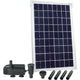 Ubbink solarmax 600 pomp (zwart, incl. solarpaneel, pomp)