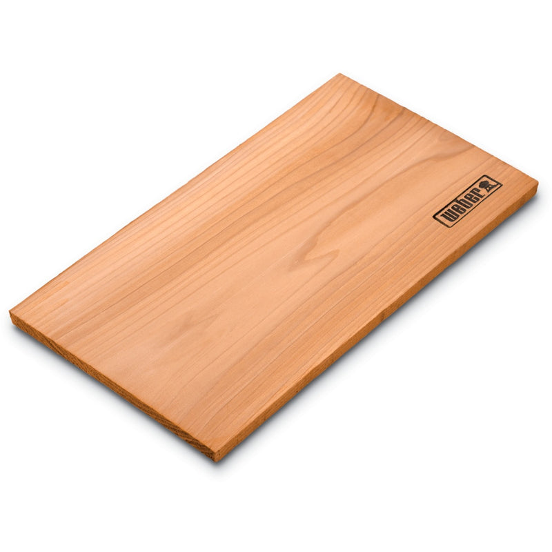 Afbeelding laden in galerijviewer, Weber western red cedar houten planken - klein aromahout (2 stuks, 15 x 30 cm)
