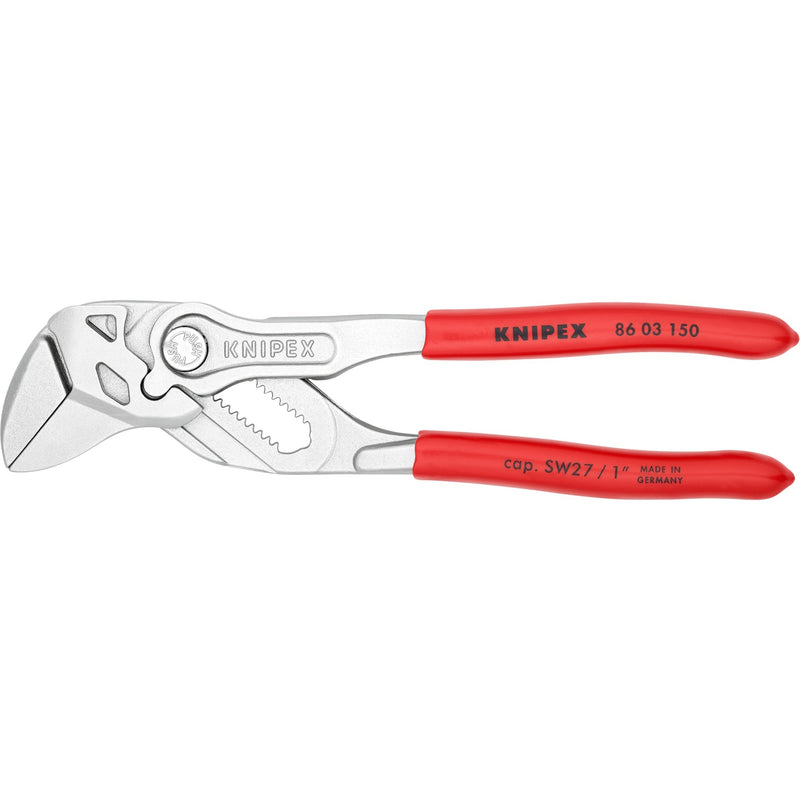 Afbeelding laden in galerijviewer, Knipex 86 03 150 serie - verstelbare tang - 150mm - vlakke bekken - ergonomische handgreep
