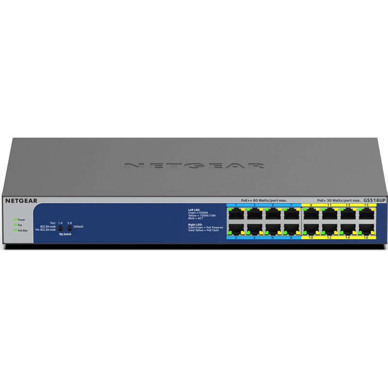 Afbeelding laden in galerijviewer, Netgear gs516up switch
