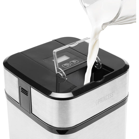 Princess 282605 ice cream maker ijsmachine (roestvrij staal zwart, 1,5 liter)
