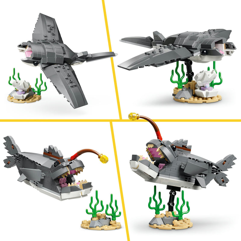 Afbeelding laden in galerijviewer, Lego creator 31381 woeste haai met schatkist
