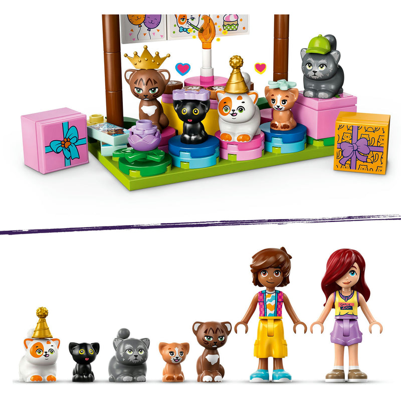 Afbeelding laden in galerijviewer, Lego ® friends kattenverjaardagsfeestje en boomhut set - 42666
