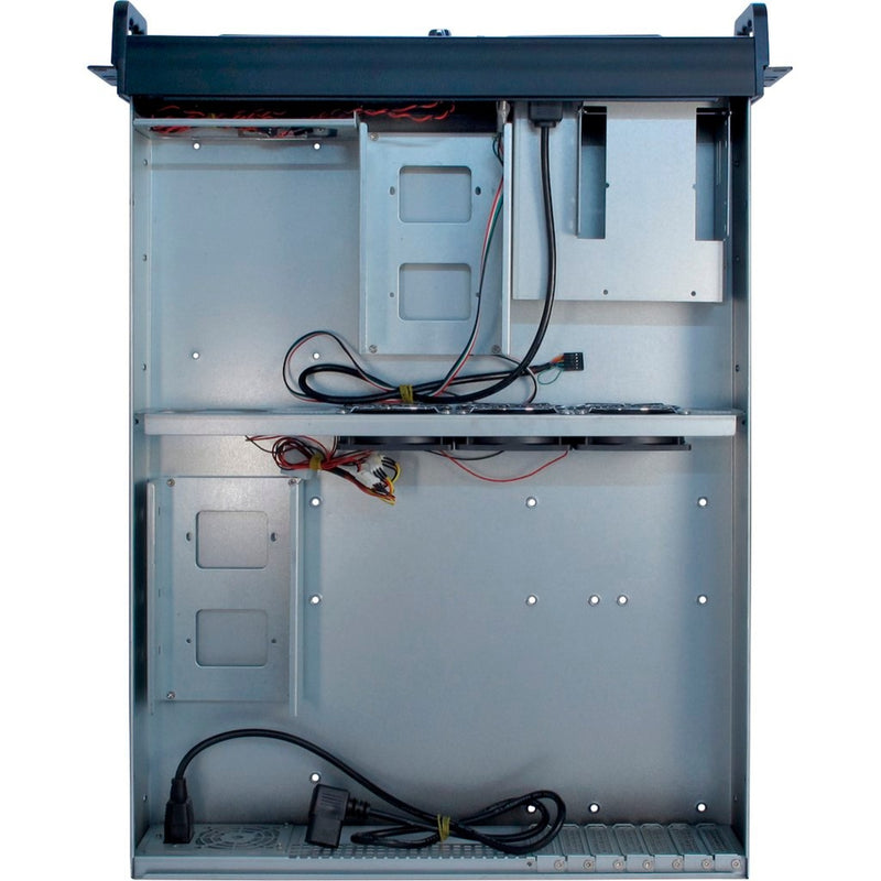 Afbeelding laden in galerijviewer, Inter-tech 2u-2098-sl rack behuizing (zwart | 2x usb-a)
