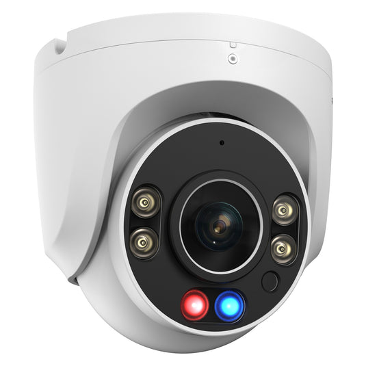 Foscam w5ep, 3k 5mp qhd poe ip camera (wit)
