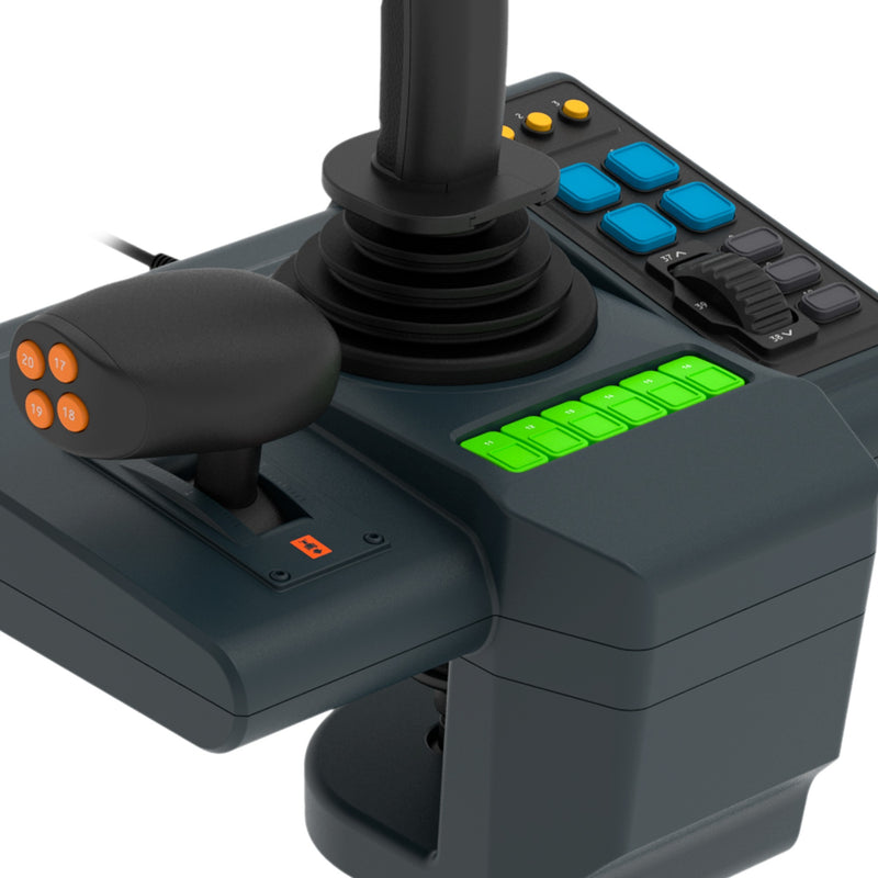 Afbeelding laden in galerijviewer, Hori farming vehicle control system simulatorset (zwart)
