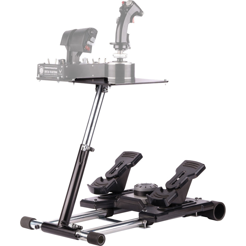 Afbeelding laden in galerijviewer, Wheel stand pro deluxe v2 thrustmaster hotas warth houder (zwart, voor thrustmaster hotas warthog, saitek x-55, x52, pro en x65)
