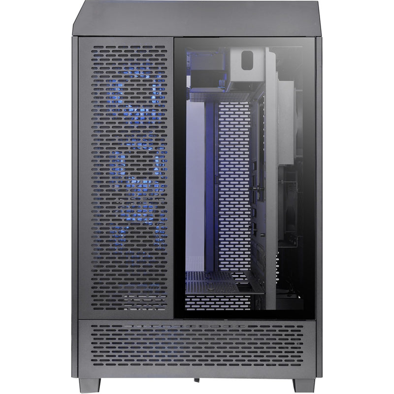 Afbeelding laden in galerijviewer, Thermaltake the tower 500 midi tower behuizing (zwart | 4x usb-a | 1x usb-c | tempered glass)
