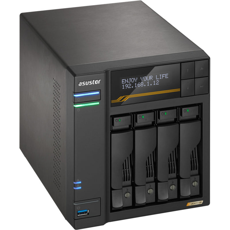 Afbeelding laden in galerijviewer, Asustor lockerstor 4 as6804t nas (zwart)
