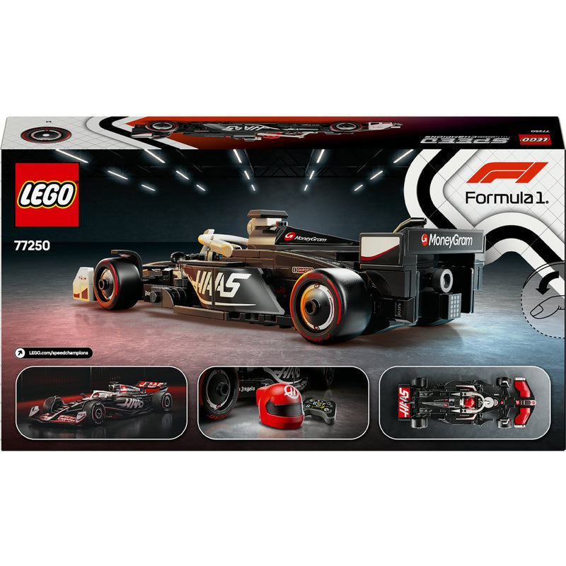Afbeelding laden in galerijviewer, Lego speed champions moneygram haas f1 team vf-24 racewagen set - 77250
