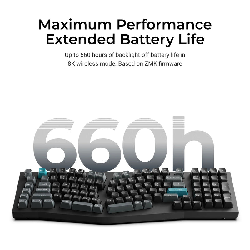 Afbeelding laden in galerijviewer, Keychron q13 ultra-m1 8k wireless custom mechanical keyboard (zwart, us lay-out (qwerty), silk pom red, 96%, rgb, hot swap, 8k, 2.4 ghz | bluetooth 5.2 | usb-c)
