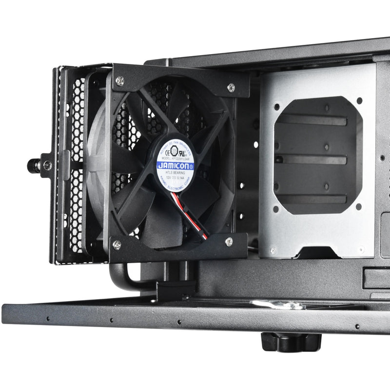 Afbeelding laden in galerijviewer, Silverstone rm400 rack behuizing (zwart | 2x usb-a 3.2 (5 gbit s))
