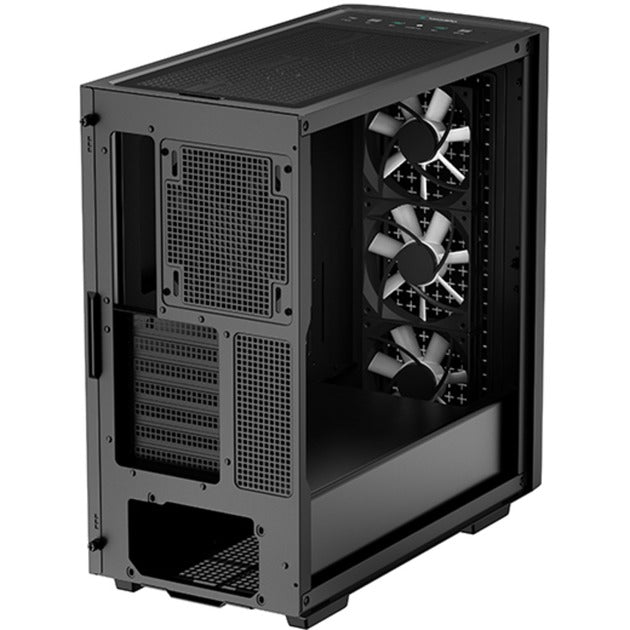 Afbeelding laden in galerijviewer, Deepcool ck560 midi tower behuizing (zwart | 2x usb-a | 1x usb-c | rgb | tempered glass)
