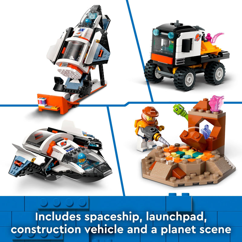 Afbeelding laden in galerijviewer, Lego city - ruimtebasis en raketlanceringsplatform constructiespeelgoed (60434)
