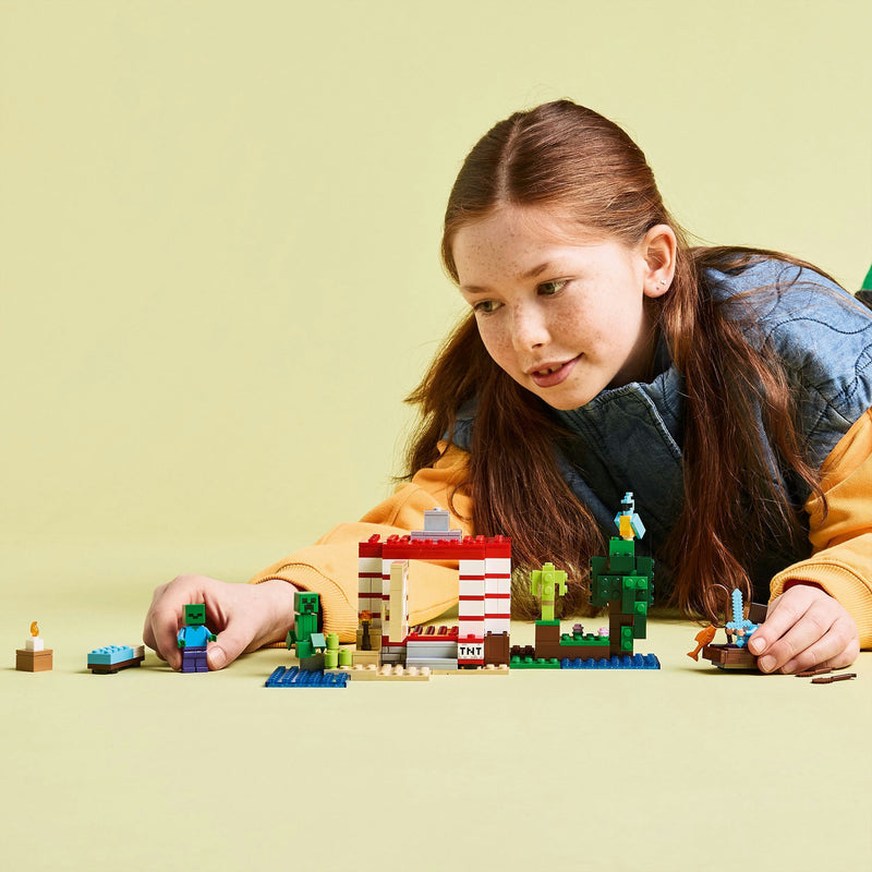 Afbeelding laden in galerijviewer, Lego minecraft - het tnt junglehuis constructiespeelgoed (21275)
