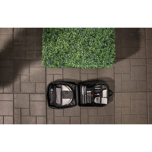 Weber portable tools travel backpack rugzak (zwart)