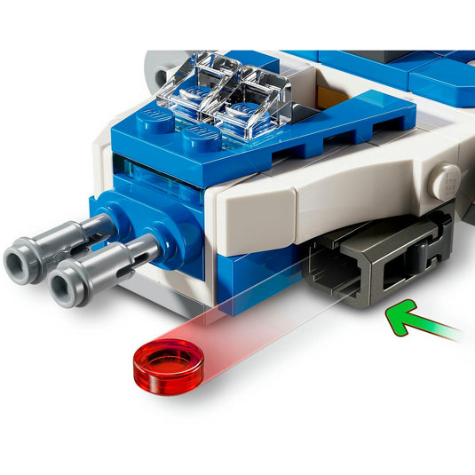 Lego star wars - captain rex y-wing microfighter constructiespeelgoed