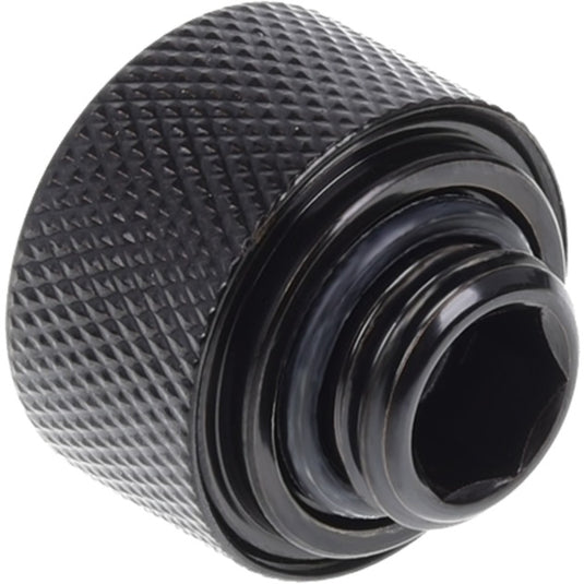 Alphacool eiszapfen 16mm hardtube compression fitting g1 4 - sixpack schroevenset (zwart)