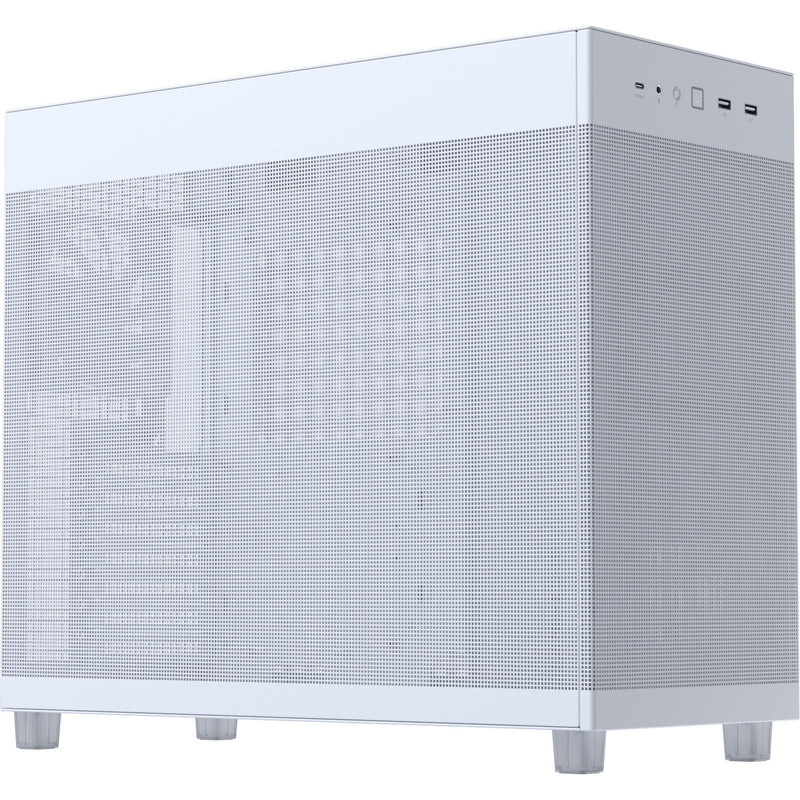 Afbeelding laden in galerijviewer, Asus prime ap303 - mesh panel midi tower behuizing (wit | 2x usb-a | 1x usb-c)
