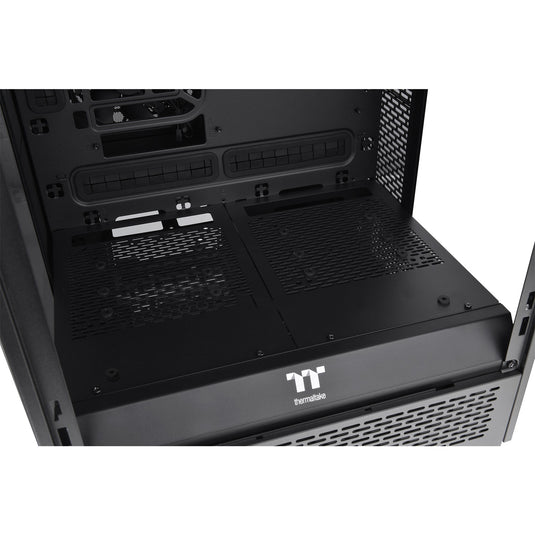 Thermaltake the tower 500 midi tower behuizing (zwart | 4x usb-a | 1x usb-c | tempered glass)