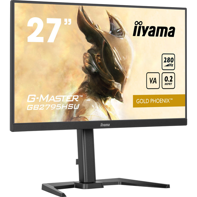 Afbeelding laden in galerijviewer, Iiyama g-master gold phoenix gb2795hsu-b1 27 gaming monitor (zwart, 1x displayport, 1x hdmi, 4x usb-a, 280 hz)
