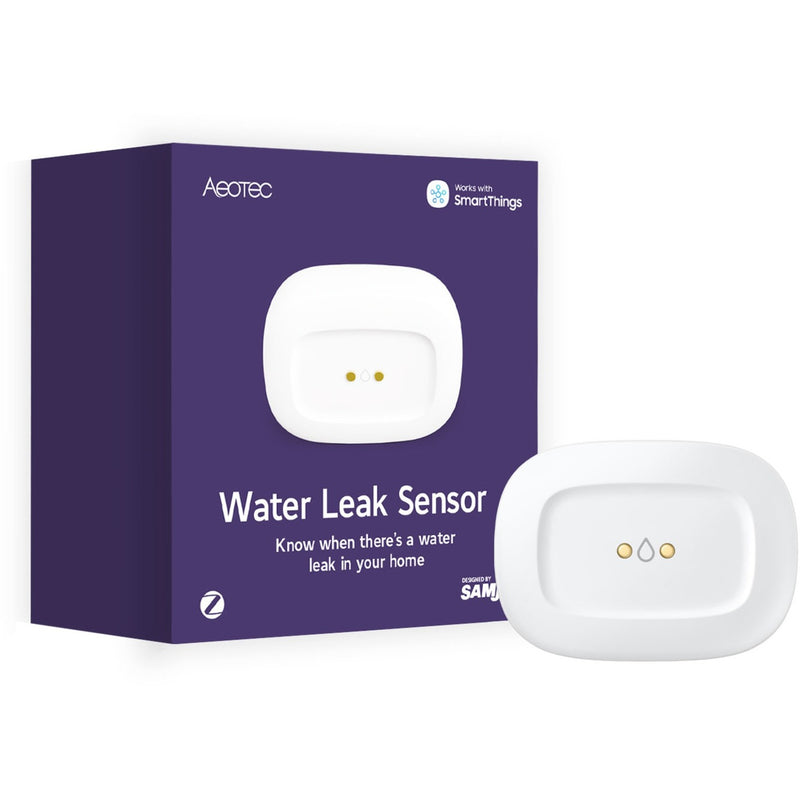 Afbeelding laden in galerijviewer, Aeotec waterleak sensor (wit)
