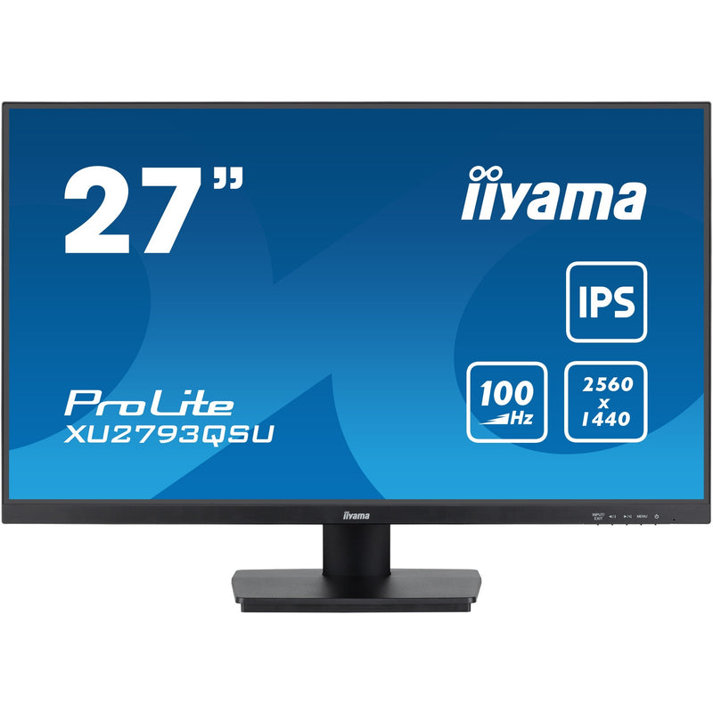 Afbeelding laden in galerijviewer, Iiyama prolite xu2793qsu-b7 27 monitor (zwart, hdmi, displayport, 2x usb-a, usb-b)
