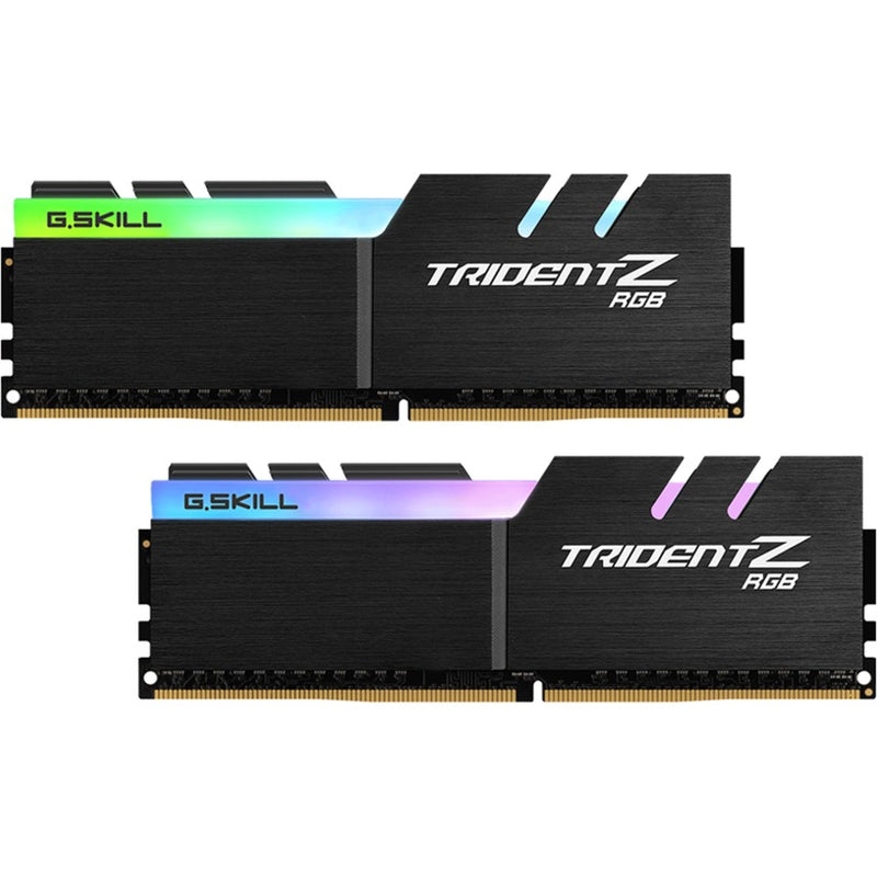 Afbeelding laden in galerijviewer, G.skill trident z rgb 16 gb ddr4-3000 (2x 8 gb) werkgeheugen (zwart, f4-3000c16d-16gtzr, xmp 2.0)

