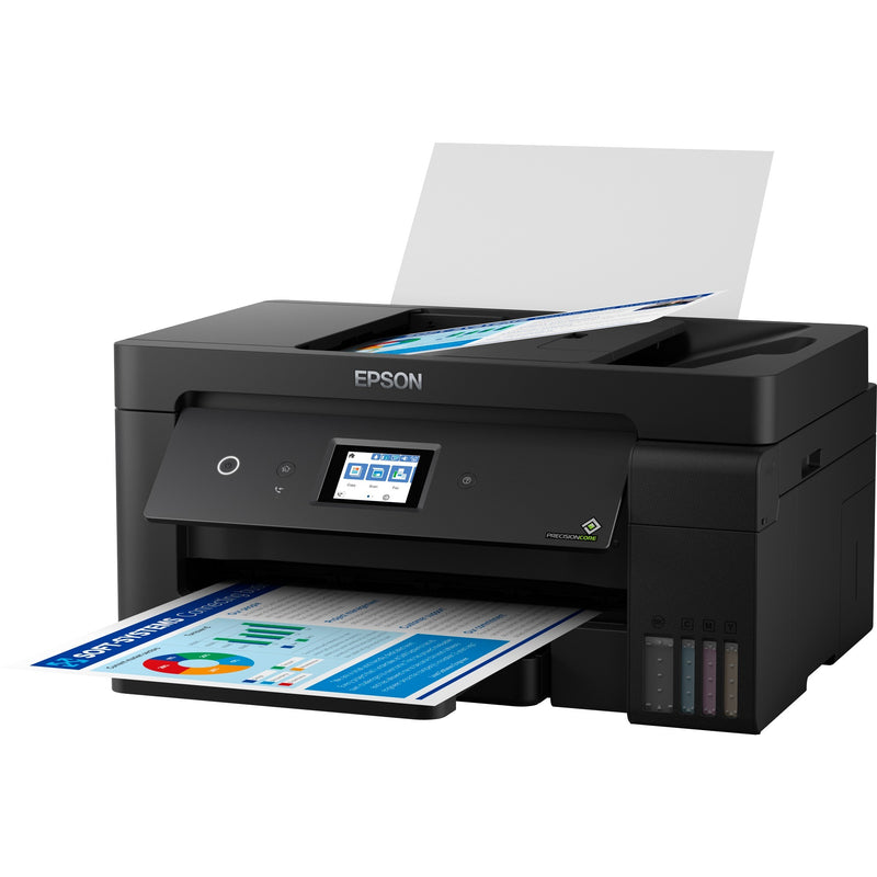 Afbeelding laden in galerijviewer, Epson ecotank et-15000 all-in-one inkjetprinter met faxfunctie (zwart, scannen, kopiëren, faxen, lan, wi-fi)
