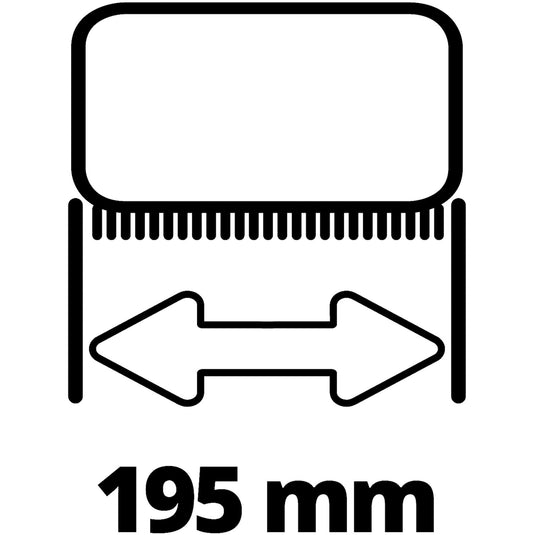 Einhell picobella soft borstelset - 2-delig - ø115 mm