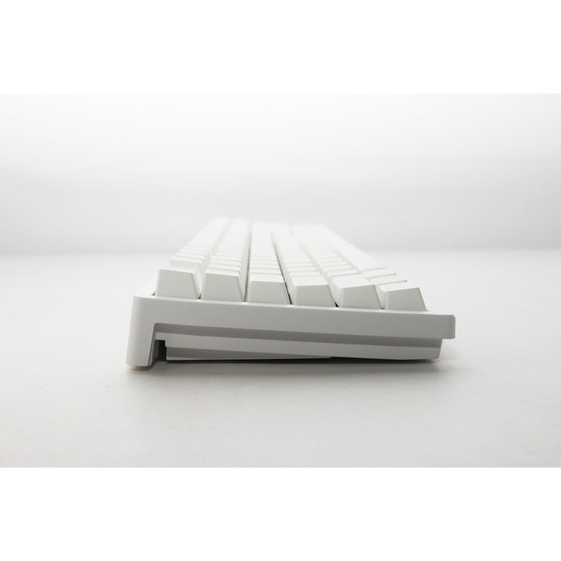 Afbeelding laden in galerijviewer, Ducky zero 6108 pure white rgb mechanisch gaming toetsenbord (wit, us lay-out (qwerty), cherry mx2a speed silver, 100%, rgb leds, double-shot pbt, hot swap, 2.4ghz | bluetooth | usb-c)
