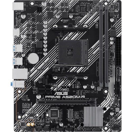 Asus prime a520m-r socket am4 moederbord (raid, gb-lan, sound, µatx)