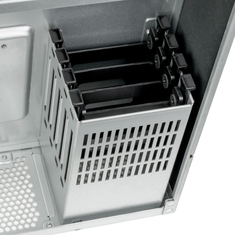 Afbeelding laden in galerijviewer, Silverstone rm61-312, rack, serverbehuizing (zwart | 6u)
