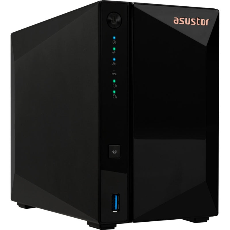 Afbeelding laden in galerijviewer, Asustor drivestor 2 pro gen2 nas (zwart, usb)
