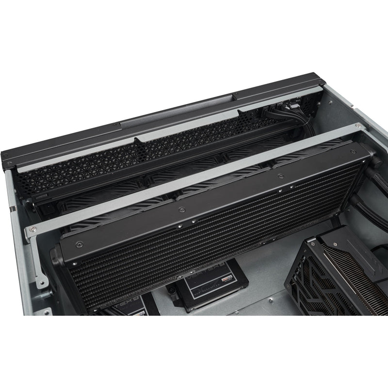 Afbeelding laden in galerijviewer, Silverstone rm52 server behuizing (zwart | 2x usb-a | 1x usb-c)
