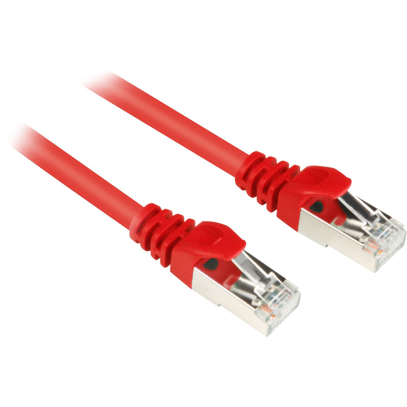 Afbeelding laden in galerijviewer, Sharkoon cat.6 netwerkkabel (rood, 10 meter, sftp, rj-45)
