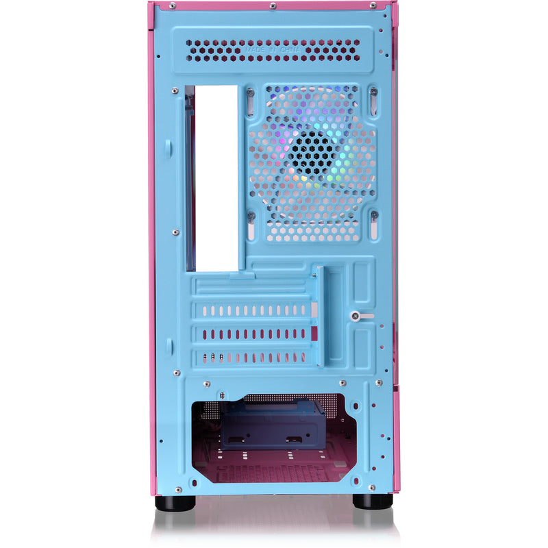 Afbeelding laden in galerijviewer, Thermaltake view 170 tg argb mini tower behuizing (roze | 2x usb-a | rgb | tempered glass)

