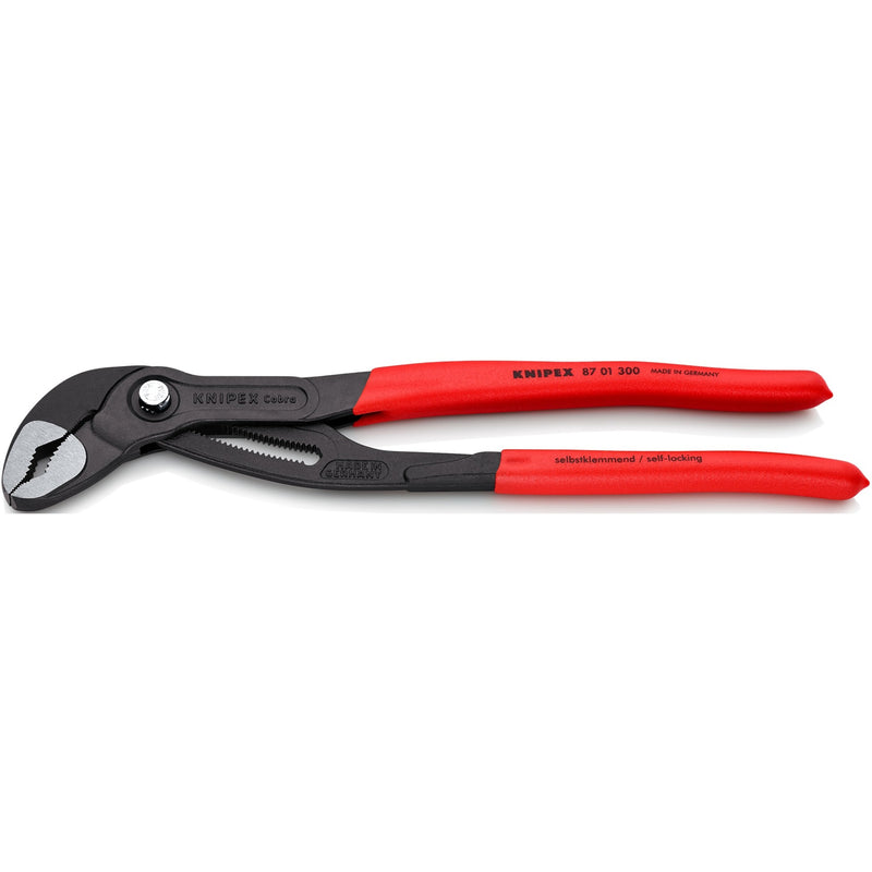 Afbeelding laden in galerijviewer, Knipex cobra waterpomptang 8701300 (rood, 300 mm)
