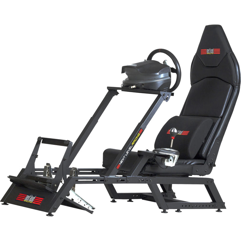 Afbeelding laden in galerijviewer, Next level racing f-gt formula and gt simulator cockpit racing simulator (zwart (mat))
