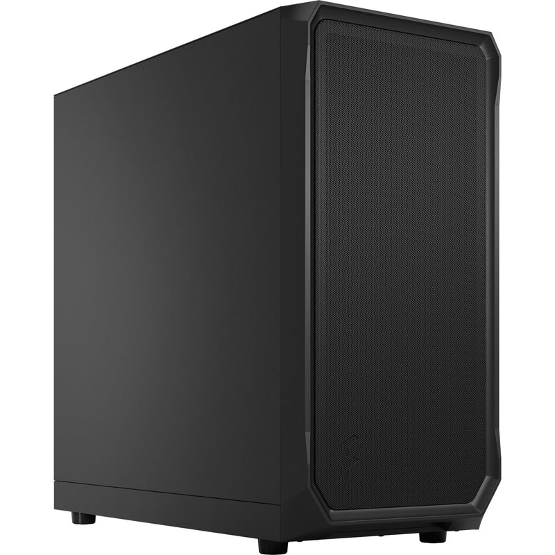 Afbeelding laden in galerijviewer, Fractal design focus 2 black solid midi tower behuizing (zwart | 2x usb-a)
