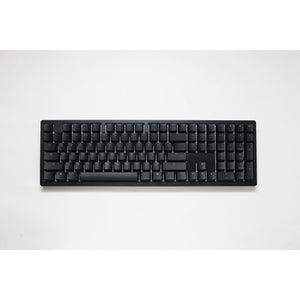Ducky zero 6108 classic black rgb mechanisch gaming toetsenbord (zwart, us lay-out (qwerty), cherry mx2a speed silver, 100%, rgb leds, double-shot pbt, hot swap, 2.4ghz | bluetooth | usb-c)